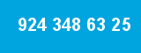 924 348 63 25 924 348 63 25